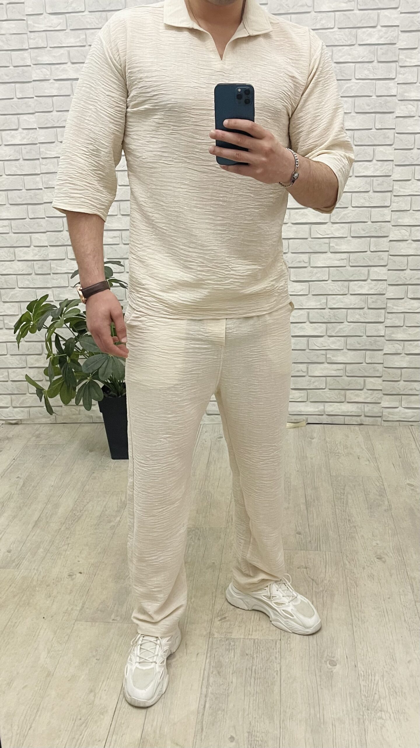 Ensemble Mykonos en lin - الصورة 14