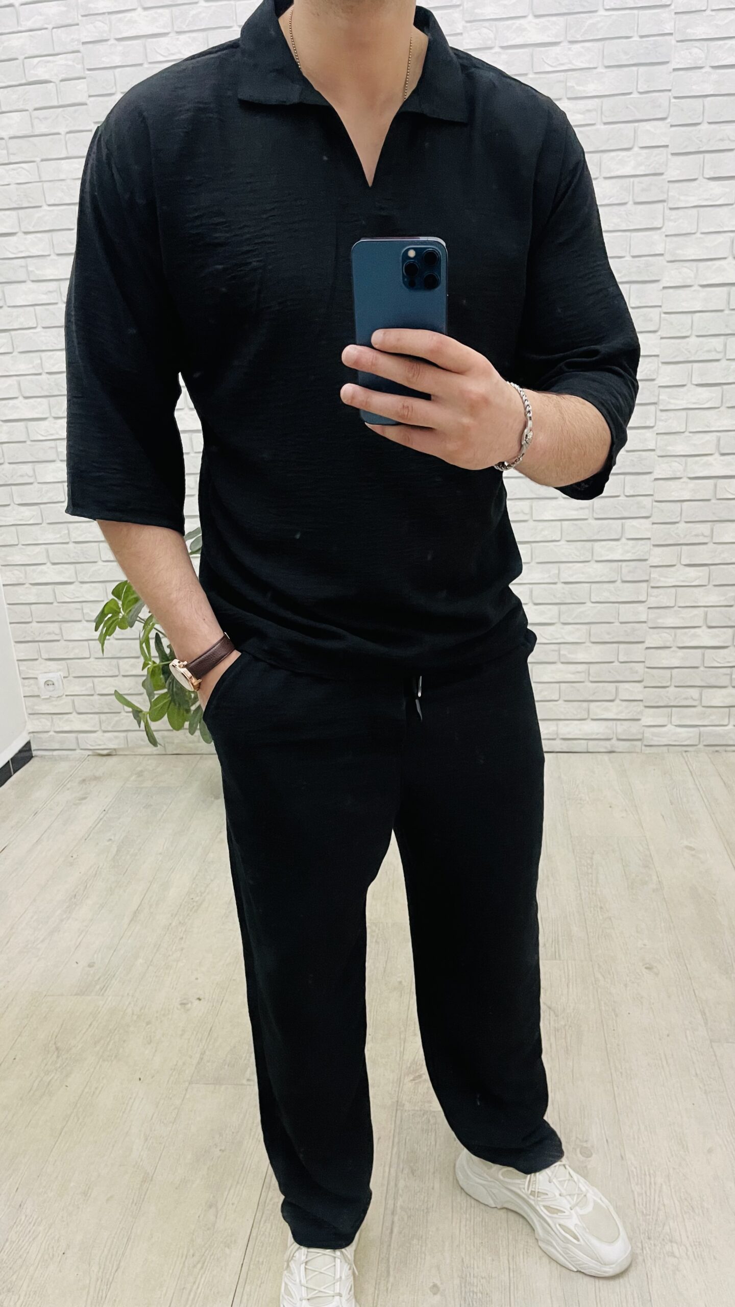 Ensemble Mykonos en lin - الصورة 7