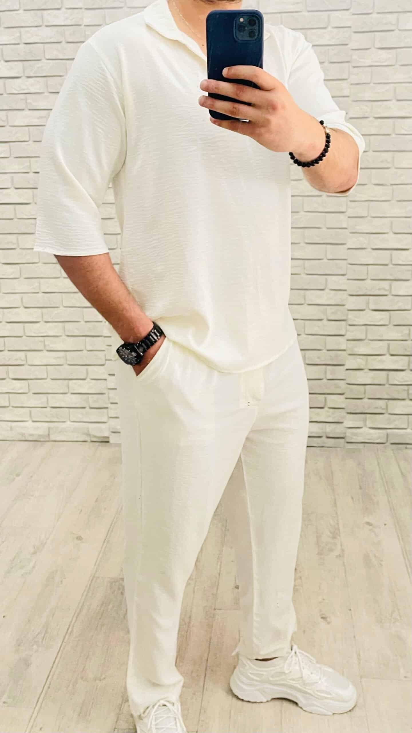 Ensemble Mykonos en lin - الصورة 17