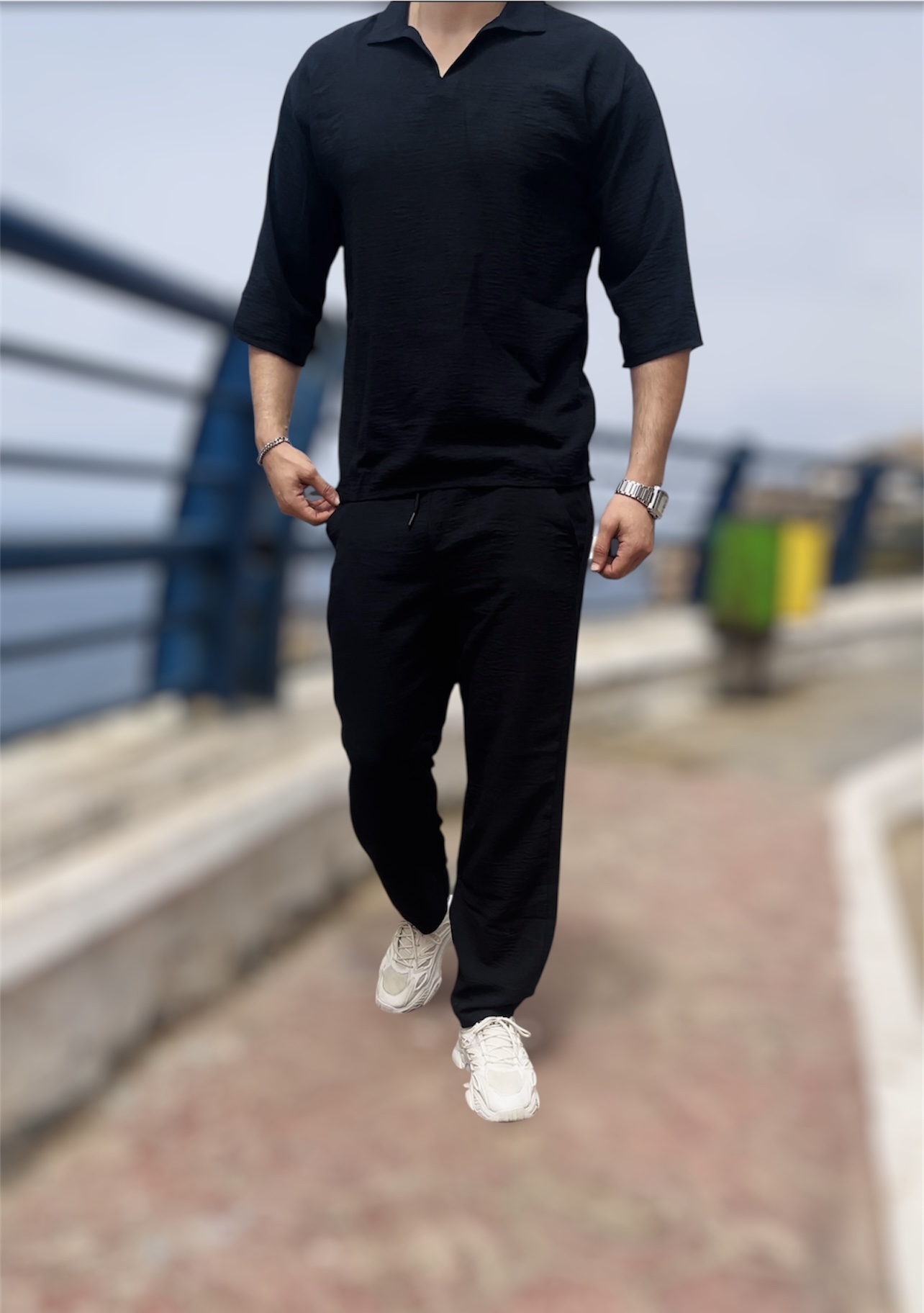 Ensemble Mykonos en lin - الصورة 4