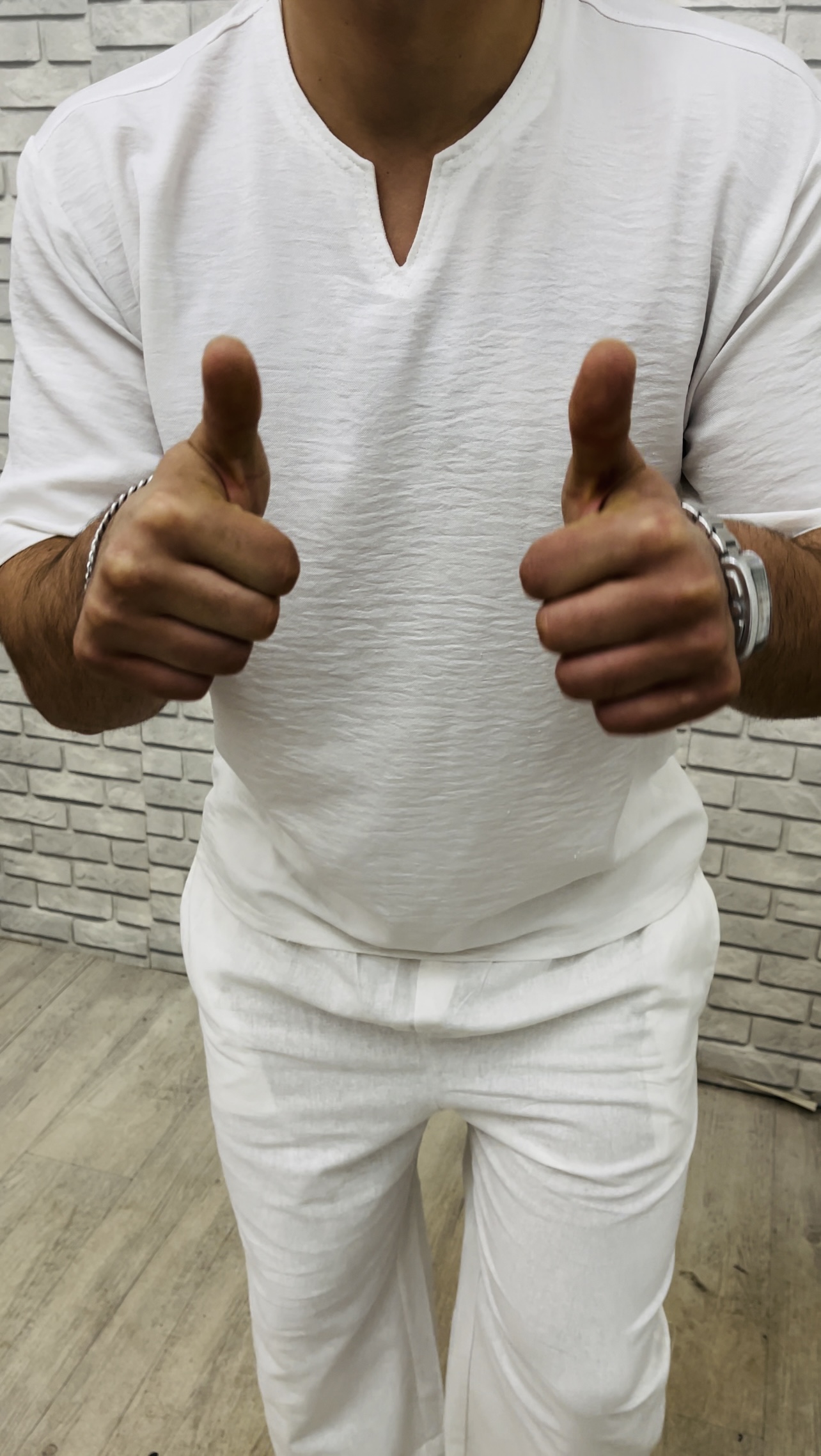 Ensemble emporio armani 100% Lin - الصورة 8