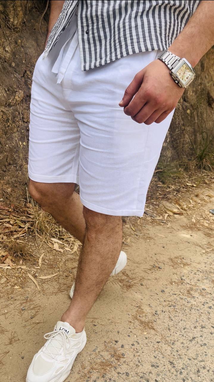 ensemble chemise short Armani en lin - الصورة 11