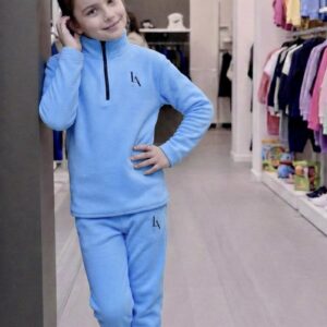 ensemble zipper fillette